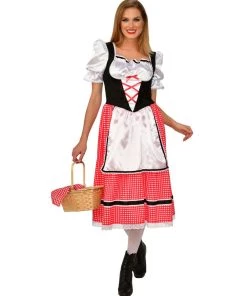 Rubies Womens Little Red Riding Hood Long Women's Fairy Tale Costume