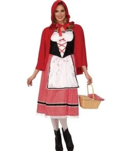 Rubies Womens Little Red Riding Hood Long Women's Fairy Tale Costume
