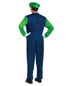 Disguise Super Mario Luigi Deluxe Adult Costume