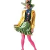 Rubies Womens Mad Hatter Alice In Wonderland Cartoon Women's Costume