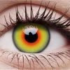 ColourVue Womens Mad Hatter Halloween Contact Lenses Green 1 Day Use Contacts
