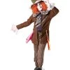 Rubie's Mad Hatter Costume Licensed Disney Alice In Wonderland Fancy Dress Mens