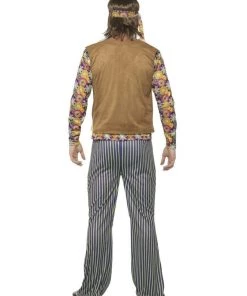 Smiffys Mens Male 60's Singer Costume Multi-Coloured