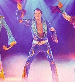 Creative Costuming Abba Male Blue Mamma Mia Mens Hire Costume