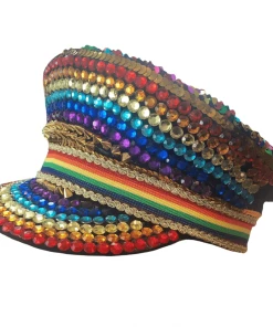 Sweidas Mardi Gras Festival Hat Pride Rainbow