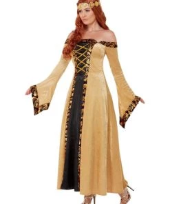 Smiffy's Womens Medieval Countess Deluxe Adult Costume