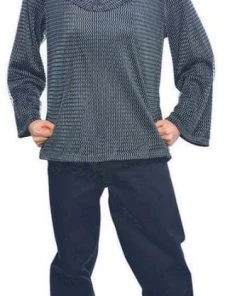 Amscan Knight Medieval Chain Mail Tunic And Cowl