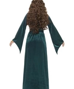 Smiffy's Womens Maid Marion Medieval Emerald Fancy Dress Costume 7 Smiffy's Womens Maid Marion Medieval Emerald Fancy Dress Costume