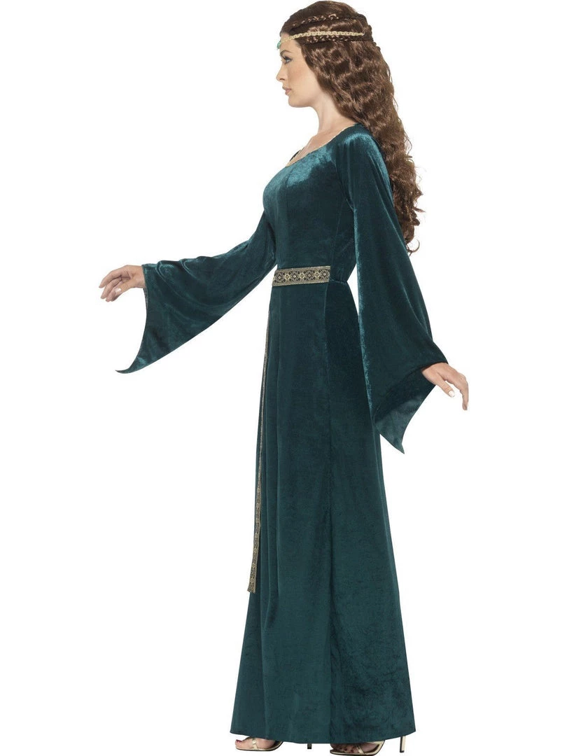 Smiffy's Womens Maid Marion Medieval Emerald Fancy Dress Costume 4 Smiffy's Womens Maid Marion Medieval Emerald Fancy Dress Costume
