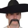 Carnival Products Mexican Grey Moustache Western Cowboy Bandit Costume Mo Mens