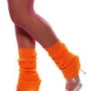 Smiffy's Neon Fluoro 80s Leg Warmers Womens