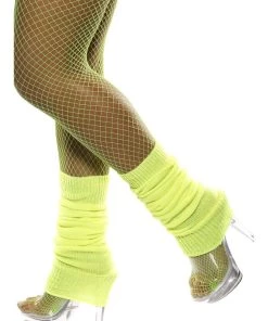 Smiffy's Neon Fluoro 80s Leg Warmers Womens 17 Smiffy's Neon Fluoro 80s Leg Warmers Womens