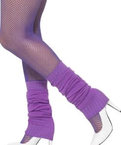 Smiffy's Neon Fluoro 80s Leg Warmers Womens 12 Smiffy's Neon Fluoro 80s Leg Warmers Womens