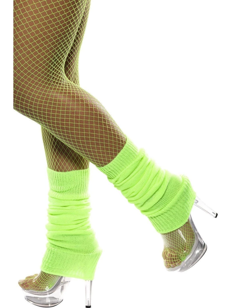 Smiffy's Neon Fluoro 80s Leg Warmers Womens 7 Smiffy's Neon Fluoro 80s Leg Warmers Womens