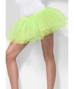 Smiffy's Neon Green Tutu Underskirt Womens