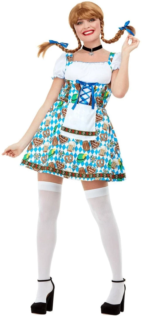 Smiffy's Womens Beer Maiden Fun Times Oktoberfest Costume 3 Smiffy's Womens Beer Maiden Fun Times Oktoberfest Costume