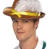 Smiffy's Mens Alpine Hat Oktoberfest Brown Hat For Sale