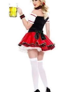 Music Legs Womens Oktoberfest Lovable Oktoberfest Babe Beer Girl Costume