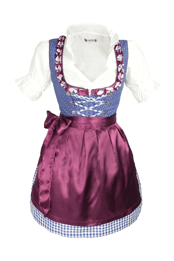 Disguises Trixie Short Oktoberfest German Beer Girl Costume Dirndl 3 Disguises Trixie Short Oktoberfest German Beer Girl Costume Dirndl
