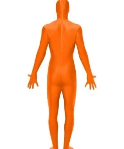 Smiffys Mens Orange Second Skin Suit 7 Smiffys Mens Orange Second Skin Suit