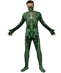Sweidas Patient Zero Skeleton Bodysuit Mens