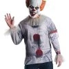 Rubie's Mens Pennywise It Movie Costume Top