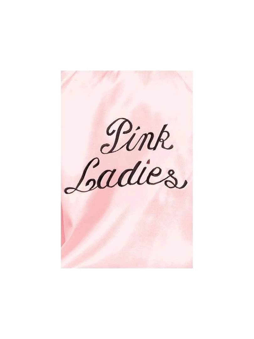 Smiffy's Grease Pink Ladies Jacket For Girls 4 Smiffy's Grease Pink Ladies Jacket For Girls