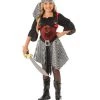 Rubie's Pirate Crimson Cutthroat Girl's Costume Kids