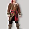 In Character Pirate Captain Skullduggery Mens Hire Costume