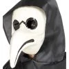 Smiffy's Mens Plague Doctor Medieval Halloween Mask 1 Smiffy's Mens Plague Doctor Medieval Halloween Mask