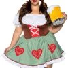 Leg Avenue Bavarian Cutie Curvy Plus Size Oktoberfest Costume