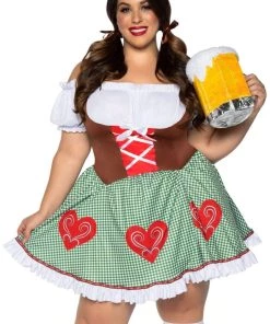Leg Avenue Bavarian Cutie Curvy Plus Size Oktoberfest Costume