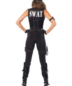 Leg Avenue Police SWAT Deluxe Womens Costume For Hire