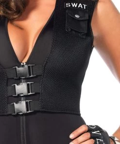 Leg Avenue Police SWAT Deluxe Womens Halloween Costume For Sale 10 Leg Avenue Police SWAT Deluxe Womens Halloween Costume For Sale