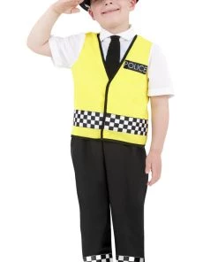 Smiffy's Kids Police Uniform Costume For Boys