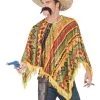 Smiffy's Poncho Mexican Instant Costume Set Mens