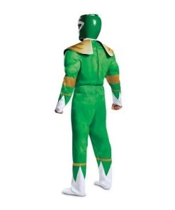 Disguise Power Rangers Mighty Morphin Green Ranger Adult Costume 7 Disguise Power Rangers Mighty Morphin Green Ranger Adult Costume