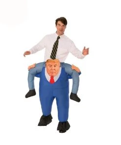 Rubie's President Donald Trump Inflatable Piggyback Adult Costume Mens