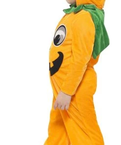 Smiffy's Pumpkin Hooded Jumpsuit Toddler Halloween Costume Kids