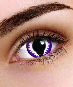 ColourVue Purple Dragon Coloured Contact Lenses Buy Costumes