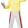 Smiffy's Freddie Mercury Queen 80s Pop Star Costume