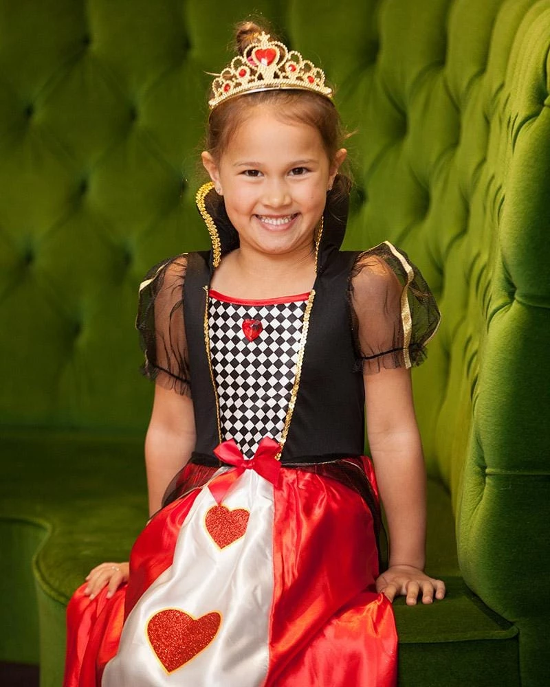 Rubies Buy Costumes Queen Of Hearts Alice In Wonderland Children's Costume 5 Rubies Buy Costumes Queen Of Hearts Alice In Wonderland Children's Costume