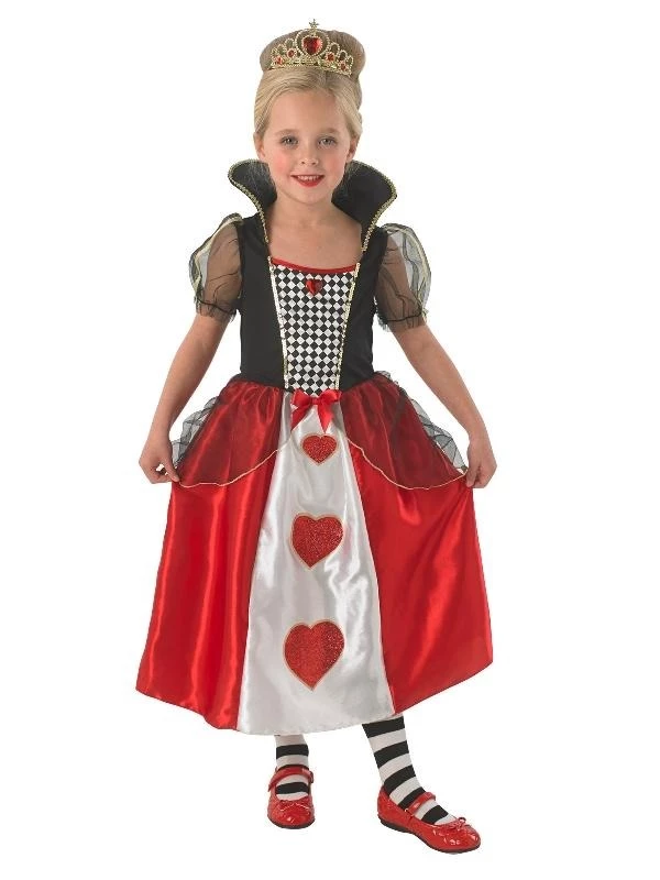 Rubies Buy Costumes Queen Of Hearts Alice In Wonderland Children's Costume 3 Rubies Buy Costumes Queen Of Hearts Alice In Wonderland Children's Costume