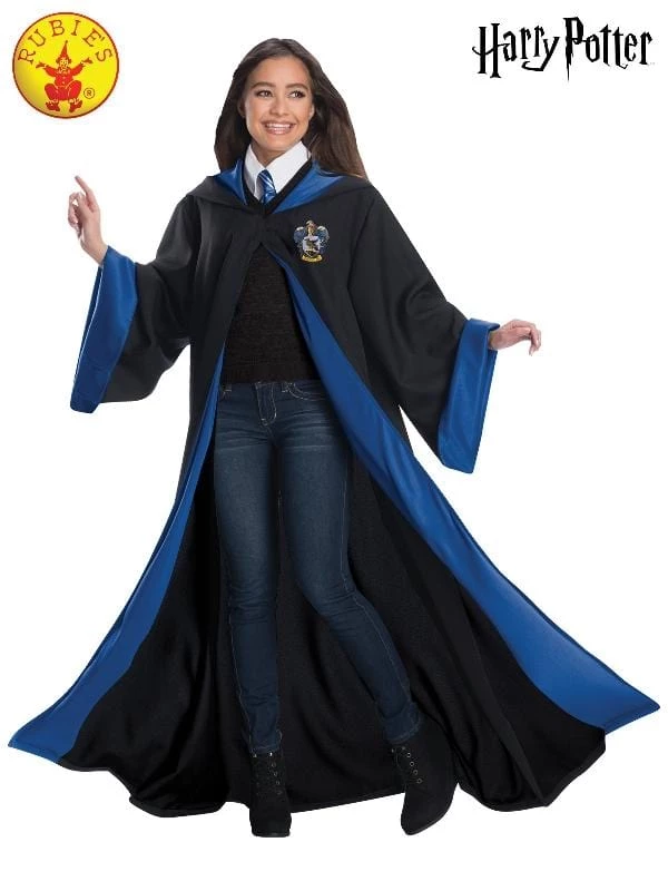 Rubie's Womens Ravenclaw Harry Potter Robe Adult Costume For Sale 3 Rubie's Womens Ravenclaw Harry Potter Robe Adult Costume For Sale