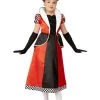 Smiffys Red Queen Children's Girls Costume