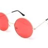Sweidas Hippie Red Round Glasses Rock Star Costume Sunglasses Womens 1 Sweidas Hippie Red Round Glasses Rock Star Costume Sunglasses Womens