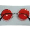 Carnival Products Hippie Red Round Glasses Pop Star Costume Sunglasses Womens 1 Carnival Products Hippie Red Round Glasses Pop Star Costume Sunglasses Womens