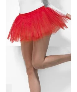 Smiffy's Tutu Red Underskirt Womens