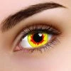 ColourVue Buy Costumes Reignfire Red & Yellow Coloured Contact Lenses