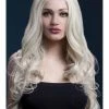 Smiffy's Womens Rhianne Wig Long Soft Wave Blonde